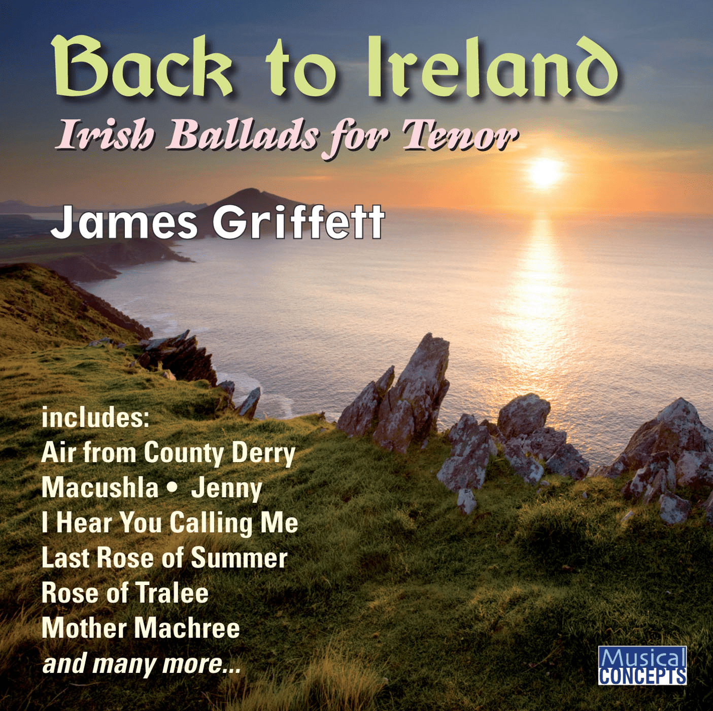 Back to Ireland – Irish Songs & Ballads for Tenor